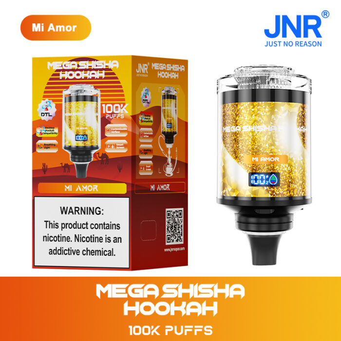 JNR mega shisha hookah 100k